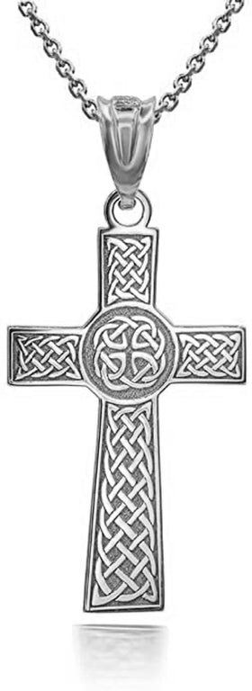 Irish Celtic Knot Cross Engravable Name 1.46