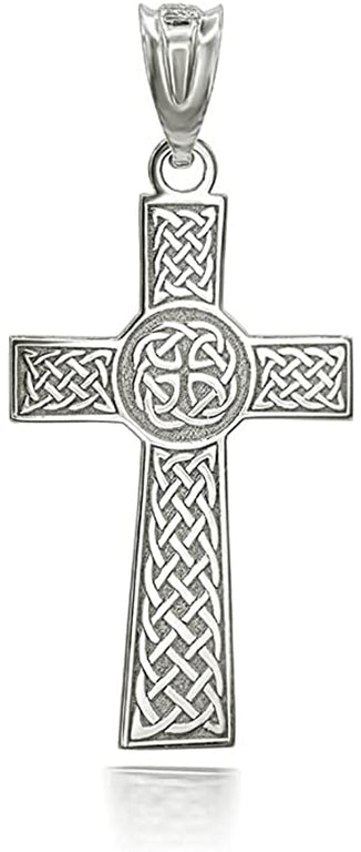 Personalized Irish Celtic Knot Religious Cross 1.28